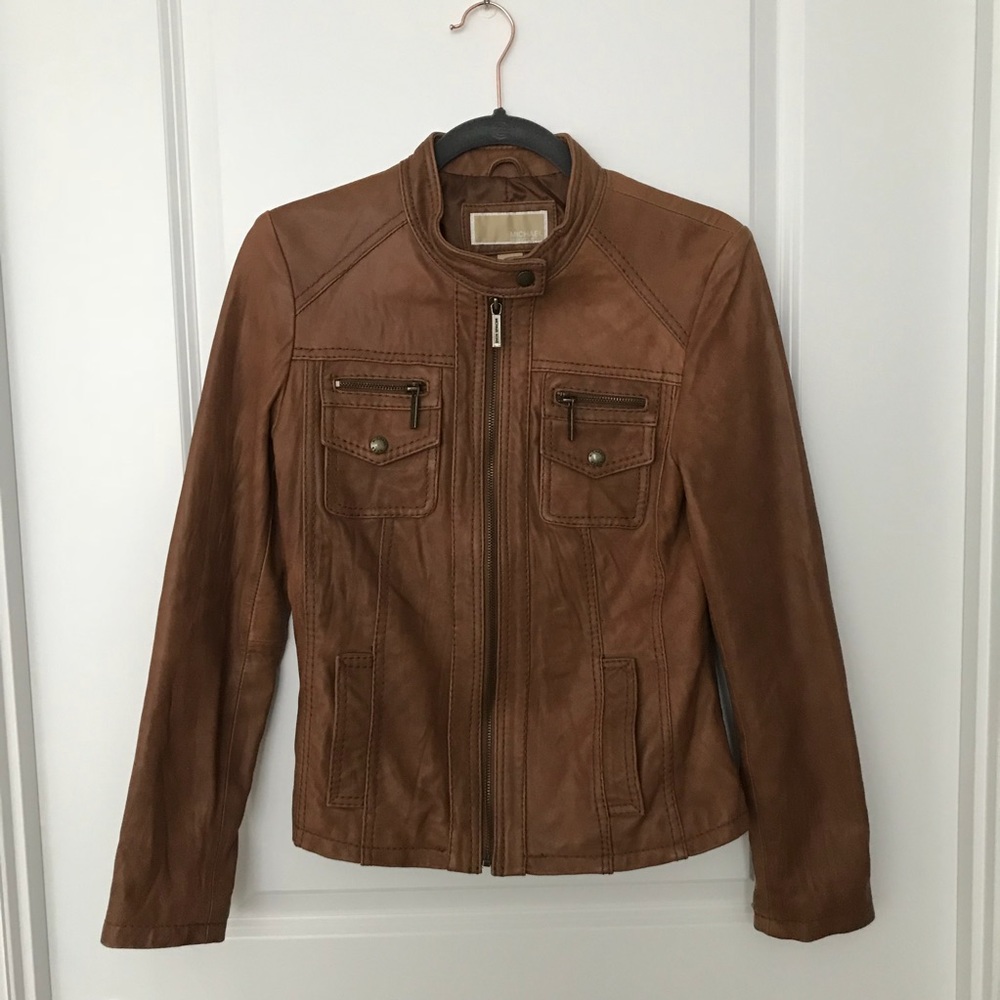 Michael Kors leather jacket